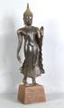 34. Fine old bronze standing Buddha
